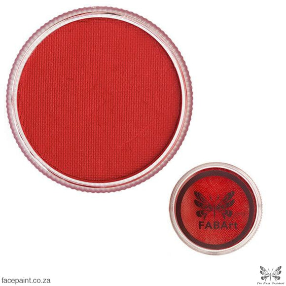 FABArt Pro Face Paint Matte Postbox Red