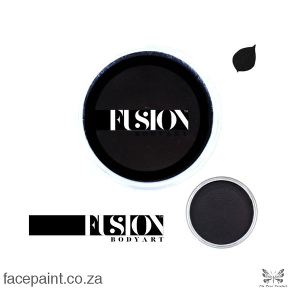 Fusion Face Paint Prime Strong Black Paints