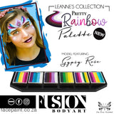 Fusion Face Paint Palette - Leannes Pretty Rainbow Paints