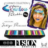 Fusion Face Paint Palette - Leannes Pretty Rainbow Paints
