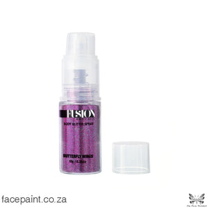 Fusion Glitter Pump Spray - Butterfly Wings Holographic Purple