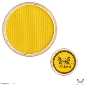 FABArt Pro Face Paint Matte Bright Yellow