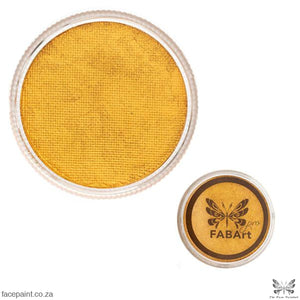 FABArt Pro Face Paint Shimmer Gold