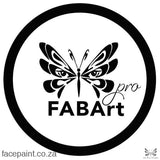 Fabart Pro Face Paint Shimmer Soft Green Paints