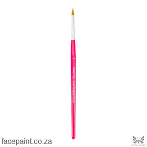 Fabart Pro Face Painting Brush Pink Petal - Size 02 Brushes