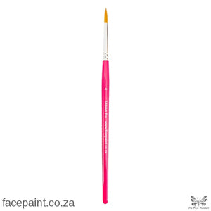 Fabart Pro Face Painting Brush Pink Round - Size 04 Brushes