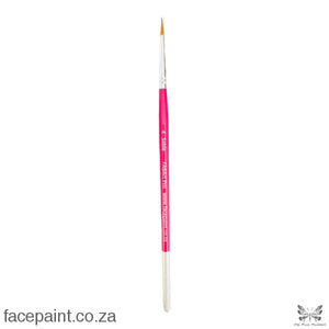 Fabart Pro Face Painting Brush Pink Sable Round - Size 04 Brushes