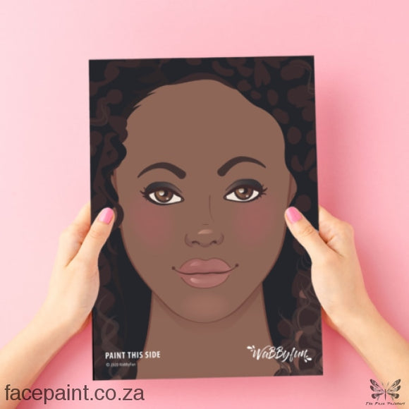 Face Painting Practice Board - Tara