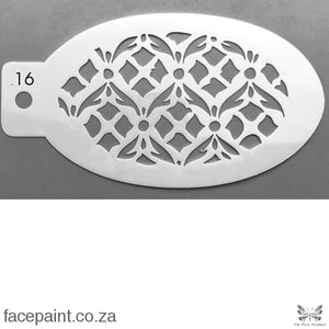 Face Painting Stencil #16 Stencils