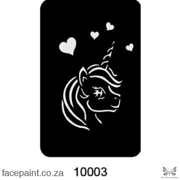 Face Painting Stencil M10003 Stencils