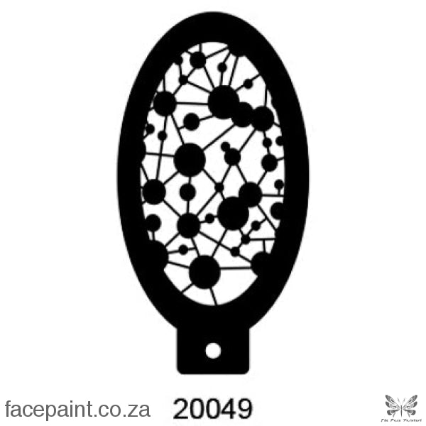 Face Painting Stencil Type M M20049 The Face Painters South Africa