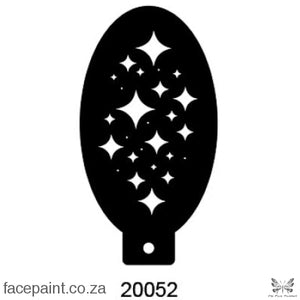 Face Painting Stencil M20052 Stencils