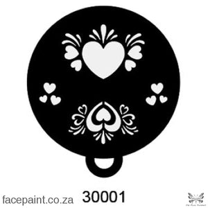 Face Painting Stencil M30001 Stencils