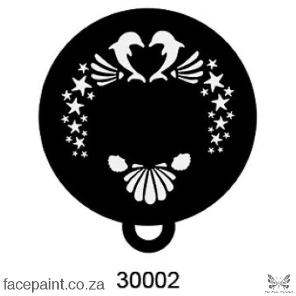 Face Painting Stencil M30002 Stencils