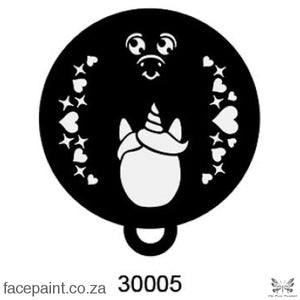 Face Painting Stencil M30005 Stencils
