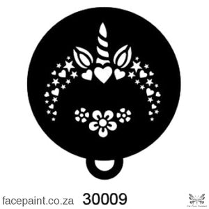 Face Painting Stencil M30009 Stencils