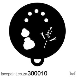 Face Painting Stencil M30010 Stencils