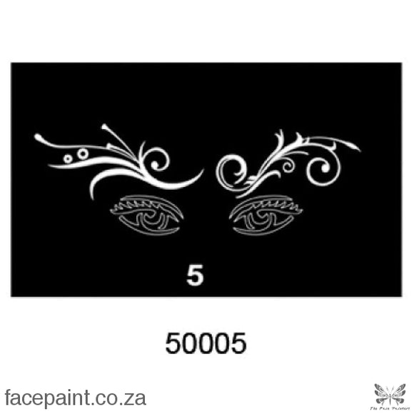 Face Painting Stencil M50005 Stencils