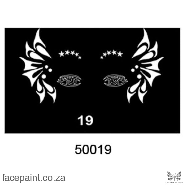 face-painting-stencil-type-m-m50019-the-face-painters-south-africa