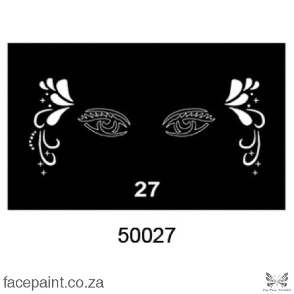 Face Painting Stencil M50027 Stencils