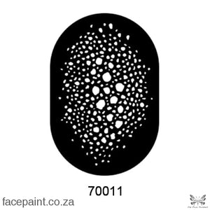 Face Painting Stencil M70011 Stencils