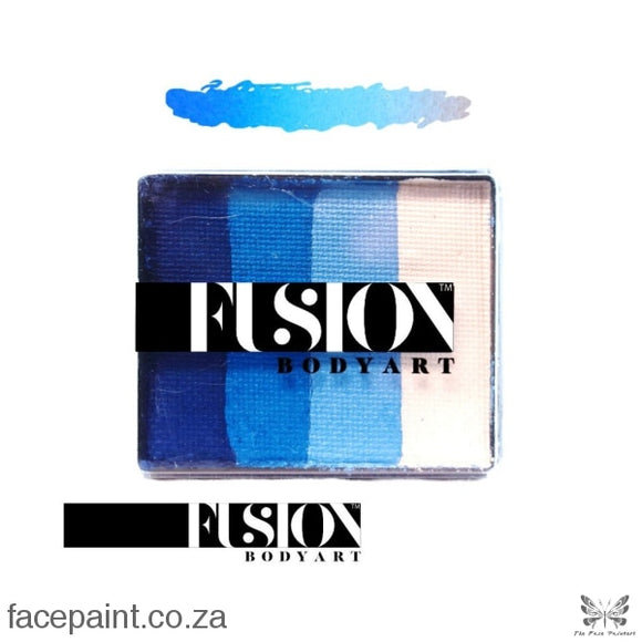 Fusion Face Paint Rainbow Cake Frozen Shimmer Paints