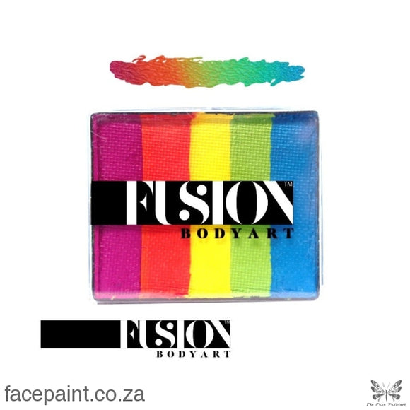 Fusion Face Paint Rainbow Cake Joy Paints