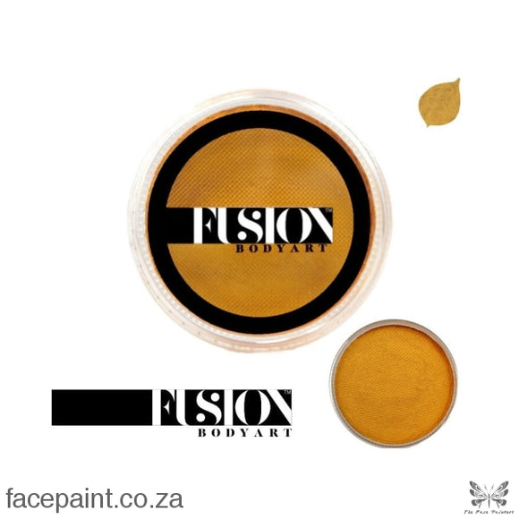 Fusion Face Paint Pearl Metallic Gold Paints