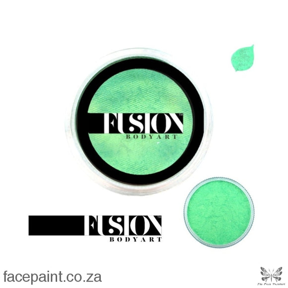 Fusion Face Paint Pearl Mint Green Paints