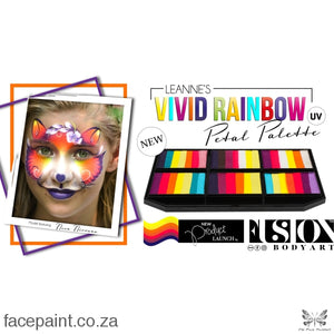 Fusion Special Fx Palette Leannes Vivid Rainbow - Petal