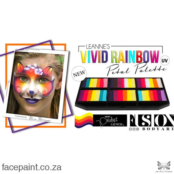 Fusion Special Fx Palette Leannes Vivid Rainbow - Petal