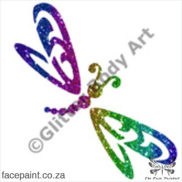 Glitter Tattoo Stencils - 085 Butterfly Tattoos