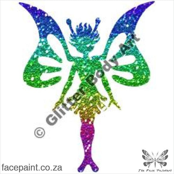 Glitter Tattoo Stencils - 289 Bluebell Fairy Tattoos