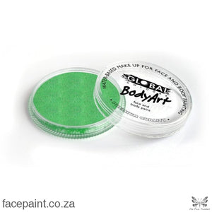 Global Face Paint Pearl Lime Green Paints