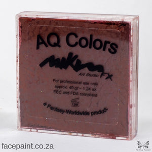 Mikim Fx Face Paint F22 Red Brown Paints