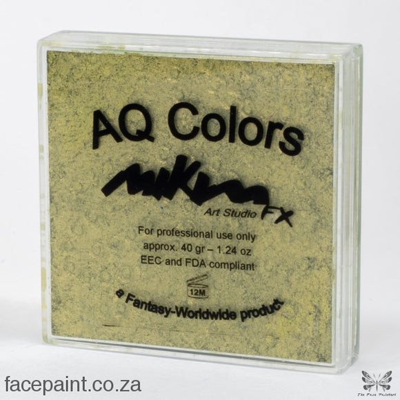 Mikim Fx Face Paint S10 Golden Green Paints