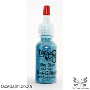Tag Bio-Glitter® Biodegradable Glitter Puffer Sky Blue