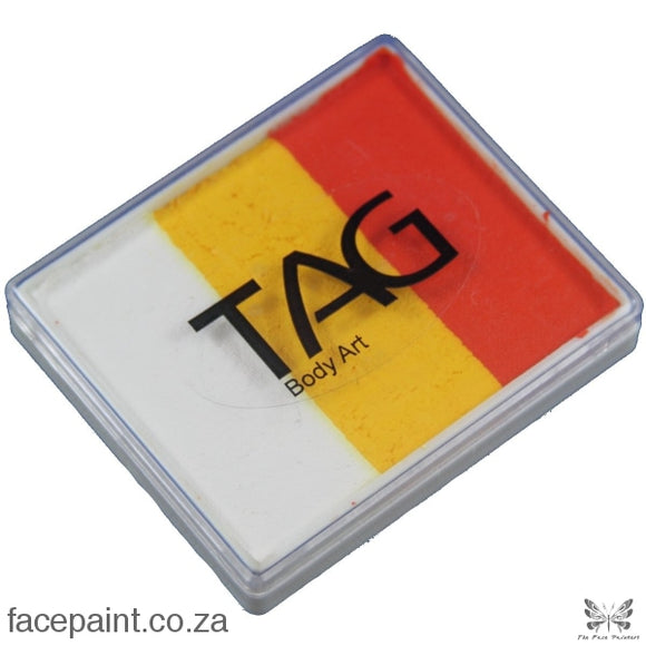 Tag Face Paint Split Cake Base Blender Tiger Paints