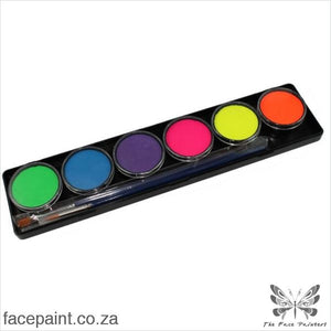 Tag Face Paint Palette Neon Paints
